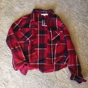 NWT Red flannel